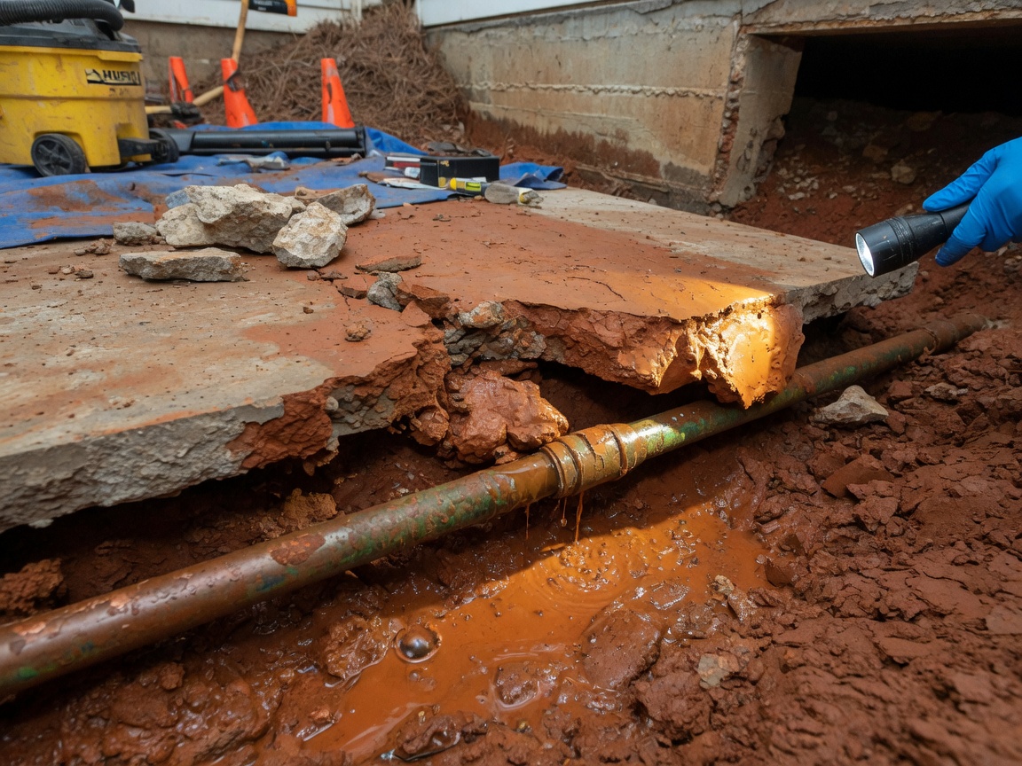 How Georgia Clay Soil Contributes to Slab Leaks in Duluth Homes